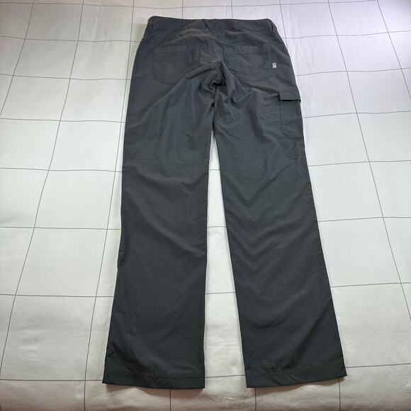 Mountain Hardwear Pants Womens 6 Gray Torada Nylon Cargo Ripstop Hiking Outdoor - Picture 2 of 14